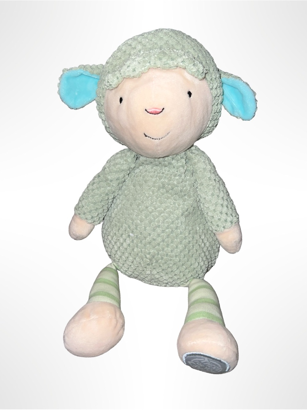 Hallmark Gift Books There For You Crew Green Lamb Sheep 14” Plush Stuffed Animal